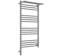 Полотенцесушитель электрический Сунержа Богема 3.1 с 1 полкой 50х100 см левый сатин браш 071-6006-1050