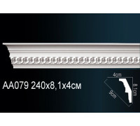 Карниз потолочный полиуретановый Perfect AA079