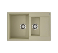 Кухонная мойка Omoikiri Daisen 78-2-BE Artgranit 78х51 см ваниль 4993328