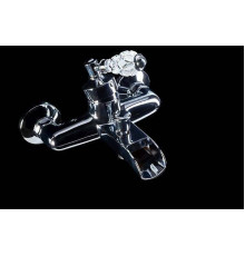 Смеситель для ванны Boheme Vogue Crystal однорычажный хром глянцевый 223-CRST