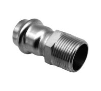 Муфта пресс Kromwell из нержавеющей стали с наружной резьбой 35х1 1/4 KW.SP901003507