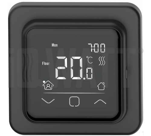Терморегулятор программируемый IQWATT SMART HEAT черный 409