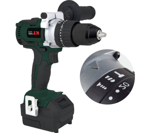 Аккумуляторная ударная дрель-шуруповерт KLPRO KLDM18B-50 18 В 5.0 Ач Li-ion бесщеточная KLDM18B-50