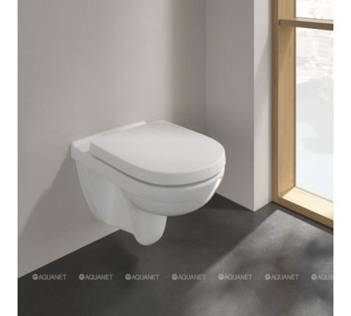 Унитаз подвесной Villeroy & Boch O.novo 360x560 мм DirectFlush с сиденьем 5660HR01