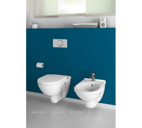 Унитаз подвесной Villeroy & Boch O.novo 360x560 мм DirectFlush с сиденьем 5660HR01