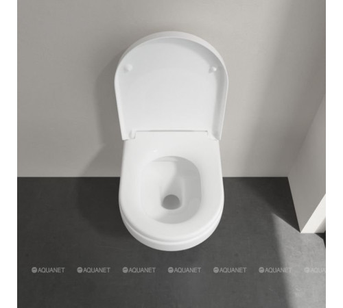 Унитаз подвесной Villeroy & Boch Architectura 370x530 мм с сиденьем 5684HR01