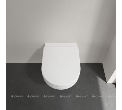 Унитаз подвесной Villeroy & Boch Architectura 370x530 мм с сиденьем 5684HR01