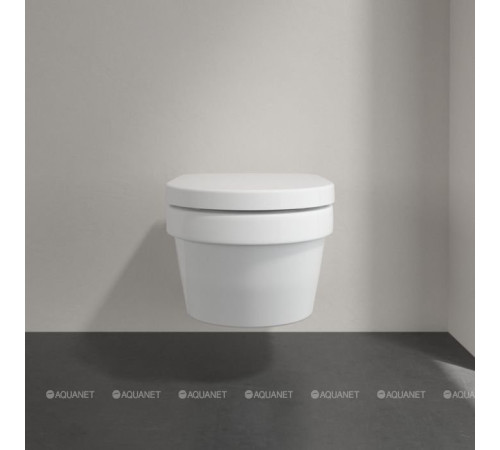 Унитаз подвесной Villeroy & Boch Architectura 370x530 мм с сиденьем 5684HR01