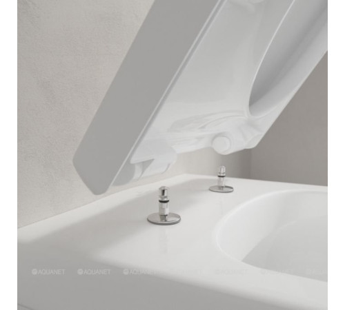 Унитаз подвесной Villeroy & Boch Architectura 370x530 мм с сиденьем 5684HR01