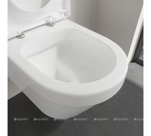 Унитаз подвесной Villeroy & Boch Architectura 370x530 мм с сиденьем 5684HR01