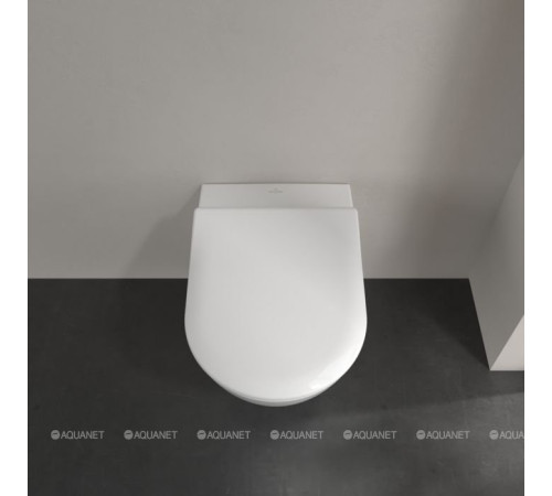 Унитаз подвесной Villeroy & Boch Subway 2.0 370x560 мм с сиденьем 5614R201