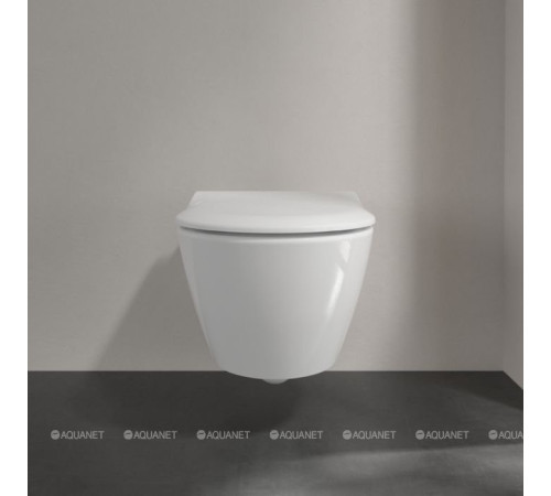 Унитаз подвесной Villeroy & Boch Subway 2.0 370x560 мм с сиденьем 5614R201