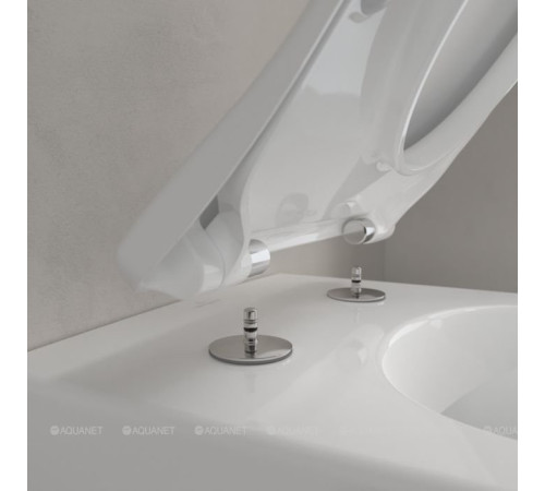 Унитаз подвесной Villeroy & Boch Subway 2.0 370x560 мм с сиденьем 5614R201