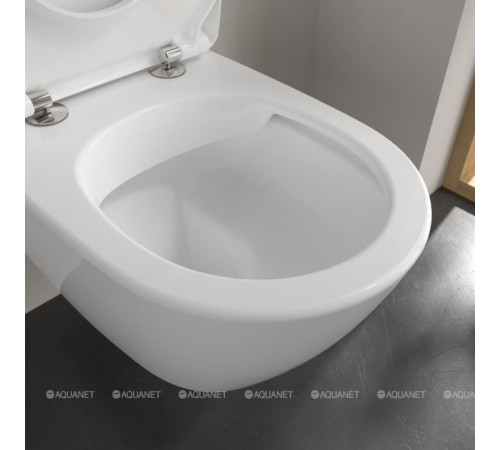 Унитаз подвесной Villeroy & Boch Subway 2.0 370x560 мм с сиденьем 5614R201