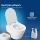 Унитаз подвесной Aquanet Cetus W Short Tornado сиденье Slim Soft Close CETUS W Short T