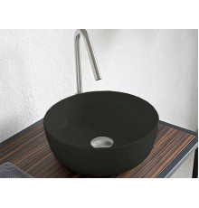 Раковина накладная Scarabeo Glam 330х330х125 мм Lava 180837BK