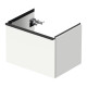 Тумба с раковиной Duravit D-Neo 634x452x440 мм подвесная белый матовый 2367650000/DE425401818