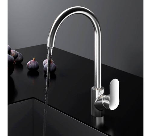 Смеситель для кухни AM.PM Like с каналом для питьевой воды сатин F8007711