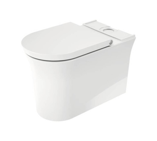 Унитаз-моноблок Duravit White Tulip 37x65 см Rimless HygieneGlaze 0933100005/2197092000