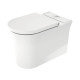 Унитаз-моноблок Duravit White Tulip 37x65 см Rimless HygieneGlaze 0933100005/2197092000