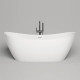 Ванна отдельностоящая Salini Noemi 185х81х72 см S-Sense белый глянцевый 101811G