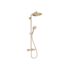 Душевая стойка с термостатом Hansgrohe Croma Select S 280 1jet шлифованная бронза 26890140