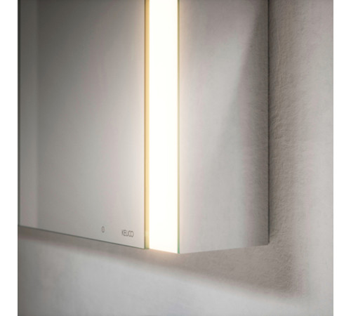 Зеркальный шкаф Keuco Somaris 80x71x12.8 см 2-дверный IP 44 14502002100