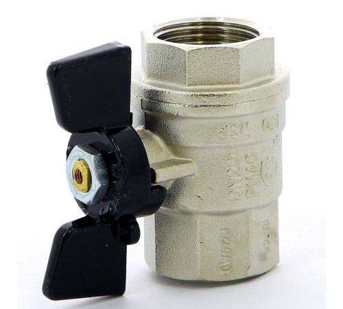 Кран шаровой Bugatti Oregon 302 ВВ бабочка 3/4 03020067