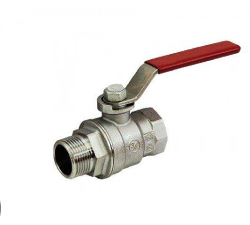 Кран шаровой полнопроходной Giacomini R854L 1/2 ВР-НР ручка рычаг R854LX023