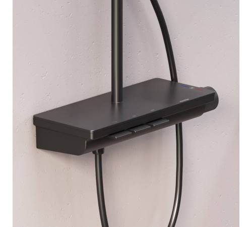 Душевая система с термостатом AM.PM Gala черный 953760300