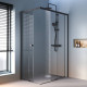 Душевое ограждение AM.PM X-Joy 120х80 см без поддона W94G-403-12080-BT