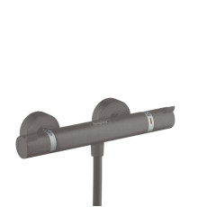 Термостат для душа Hansgrohe Ecostat Comfort внешнего монтажа шлифованный черный хром 13116340
