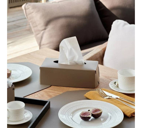 Салфетница ADJ Kleenex 23х12х7,5 см капучино/шоколад 0016.04/06