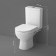Унитаз-компакт AM.PM Sunny FlashClean с сиденьем микролифт C85C8600SC