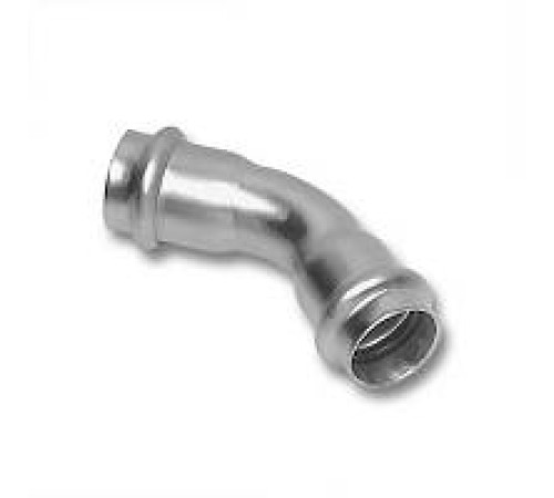 Отвод 45° SANHA NiroSan 35 мм ВПр-ВПр 6904135