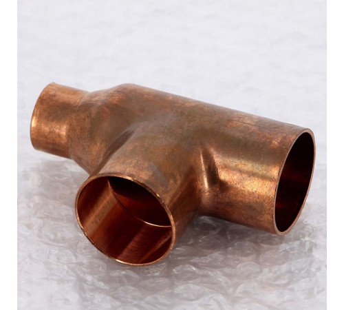 Тройник медный Viega под пайку 35х35х22 мм 121235