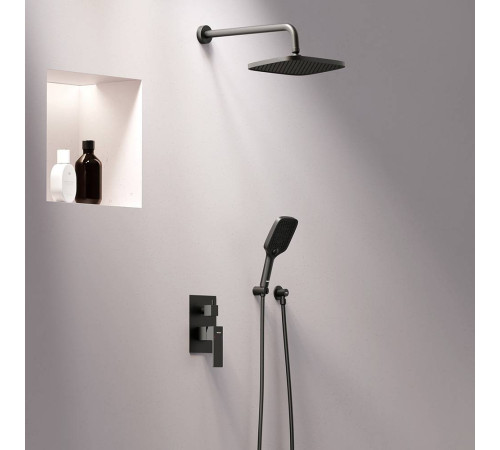Встраиваемая душевая система AM.PM Gala со смесителем для душа черный 953520300