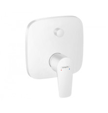 Смеситель для ванны Hansgrohe Talis E на 2 потребителя скрытого монтажа белый матовый 71745700