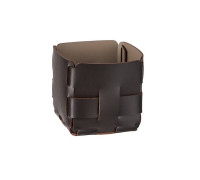 Корзинка ADJ Mini Bottega 12х12х13 см шоколад/капучино 1013.06/04