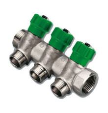 Коллектор Tiemme RUBINO 5 выходов 1/2 x 16 мм межосевое расстояние 36 мм 1840008