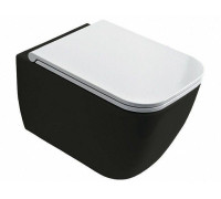 Унитаз подвесной Scarabeo Teorema 2.0 360x520x350 мм BIOKER Lava 5126CL37BK