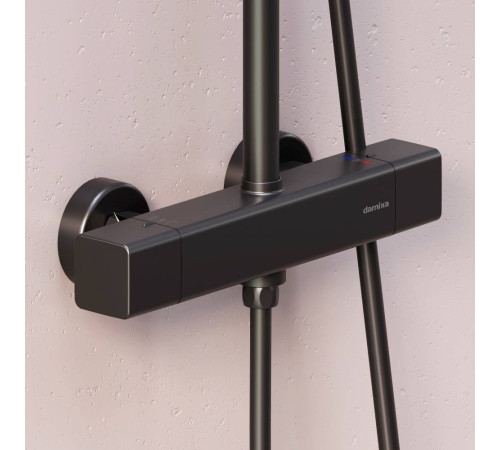 Душевая система с термостатом AM.PM Gala черный 953800300
