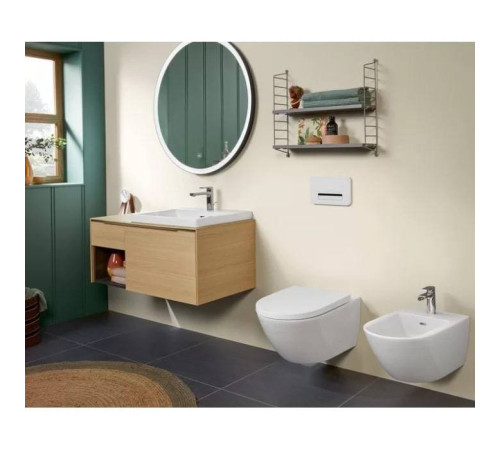 Биде подвесное Villeroy & Boch Subway 2.0 37.5x56.5x28 см альпийский белый 54000001