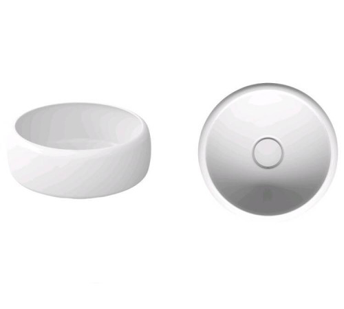 Раковина накладная Bette BetteCurve 420x420x115 мм белая A245-000 PW