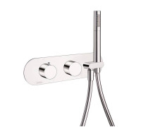 Смеситель для душа Carimali ilTondo термостатический 2 выхода хром 21828EST/A-CR