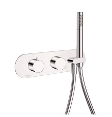 Смеситель для душа Carimali ilTondo термостатический 2 выхода хром 21828EST/A-CR