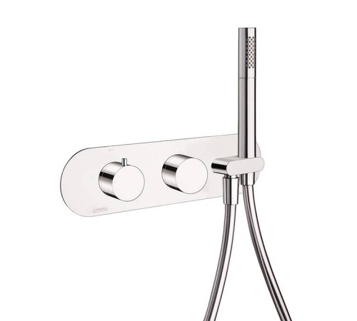 Смеситель для душа Carimali ilTondo термостатический 2 выхода хром 21828EST/A-CR
