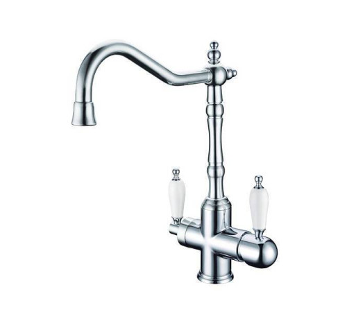 Смеситель для кухни Boheme Tradizionale Chromo с фильтром для питьевой воды хром 113