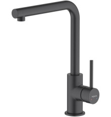 Смеситель для кухни Aquanet Европа матовый черный AQ1380MB