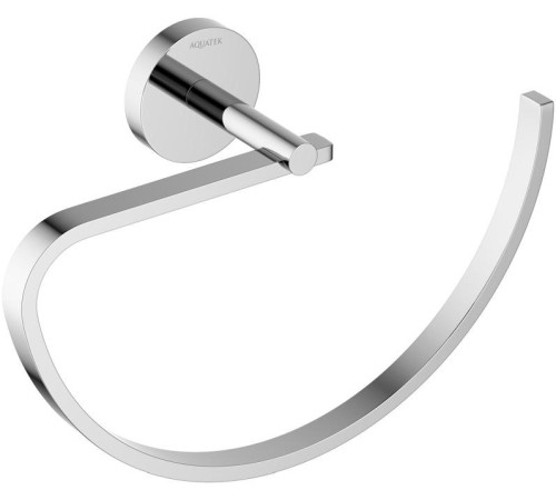 Полотенцедержатель овальный Aquanet БЕТТА хром AQ4621CR